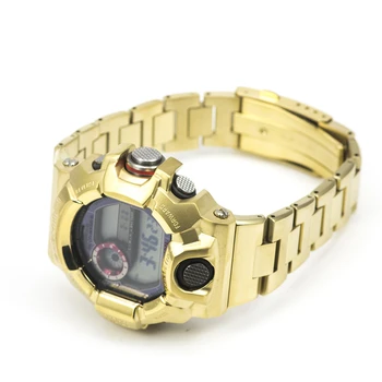 Zlato Nastavite GW9400 316L iz Nerjavečega Jekla Watch Spremembe Watchband Ploščo/Primeru Kovinski Trak