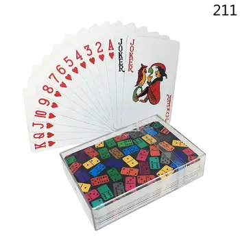 PVC Nepremočljiva Plastičnih igralnih kart Družine, Igra družabne Igre Blackjack, Poker NOVO Kartico