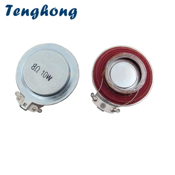 Tenghong 2pcs 44 Resonančno Rog 4/8Ohm 10W Prenosne Avdio Vibracije Mini Zvočnik Za Domači Kino DIY Spremembe Zvočniki
