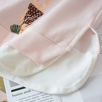 Japonska jesen in zimo, nov stil, čistega bombaža ženske bombaž volna domov storitev vari cute pižamo za ženske sleepwear