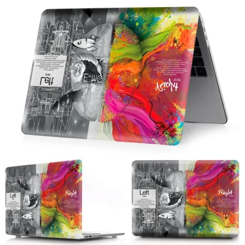 Možgani Barvno Tiskanje Primeru 2020 Za Macbook Air Pro 13 15 Dotik bar Za MacBook Air Pro Retina 11 12 13 15 16 palčni Prenosnik Primeru