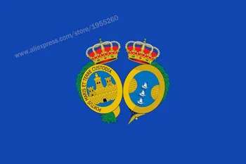 Zastavo Huelva 3 x 5 FT 90 x 150 cm Španija Deželne Zastave Transparenti