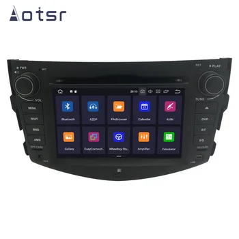 DSP Android 9.1 GPS Navigacija Avto DVD Predvajalnik Za Toyota RVA4 4 2006-2012 Auto Stereo Radio Multimedijski Predvajalnik, Vodja Enote za Diktafon