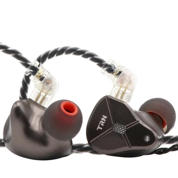 TRN BA5 5 Uravnoteženo Armatures Hi-fi in-Ear Slušalke IEM z Magnezijeve Zlitine za Ohišje, Snemljiv 2 Pin Kabel