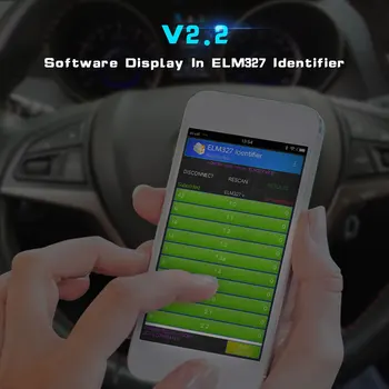 ELM327 OBD2 Optičnega V2.2 PIC18F25K80 Bluetooth 4.0 Koda Napake Reader za Android/IOS/Windows elm327 V1.5 podpora OBDII protokola