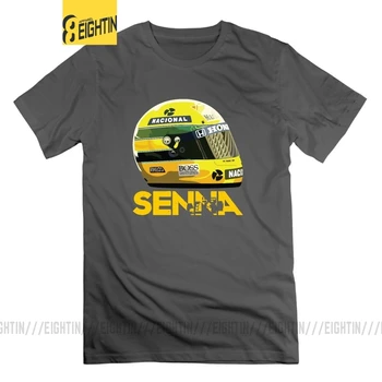Ayrton Senna Dirke Čelada Moški Novost Majica S Kratkimi Rokavi Velikosti Kratkimi Darilo T-Majice Tees Bombaž O Vratu