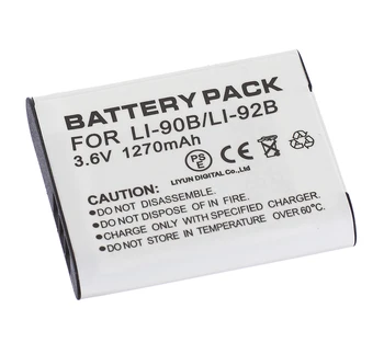 Polnilni Baterijski Paket za Ricoh DB-110, DB110 in Ricoh GR III, GR3, GRIII, G900, G900SE, WG-6, WG6 Digitalni Fotoaparat