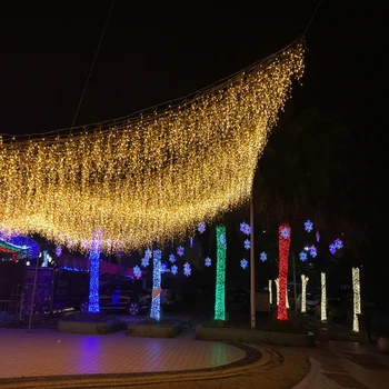 10/20/30 M Pravljice Niz Luči Poroko Božič LED Božično Drevo Decor Kabel na Prostem