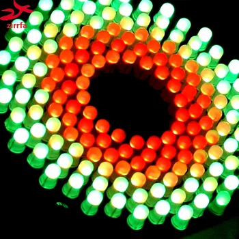 DIY KOMPLET RGB LED Avdio Spektra Utripa Kit Fantastično 9X18 Aurora elektronskega DIY suite