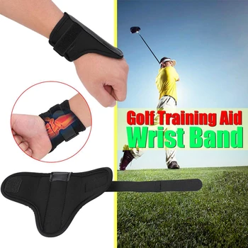 1Pcs Golf Wrist Brace Band Držo, Gibanje Popravka Pasu Swing Gesto Poravnava Pomoči za Usposabljanje, Pravilna Pomoč Praksi Orodje Pasu