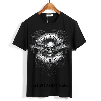 Moški majica Fashion Avenged Sevenfold Opozarjati Sedma Trobenta Punk Rock Majica s kratkimi rokavi ženske