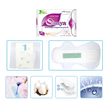 6Packs Anion Higienski Napkin Blazine Za Ženske Sanitarne Napkin Anion Higienski Vložki Menstrualne PadFeminine Higienskih Izdelkov