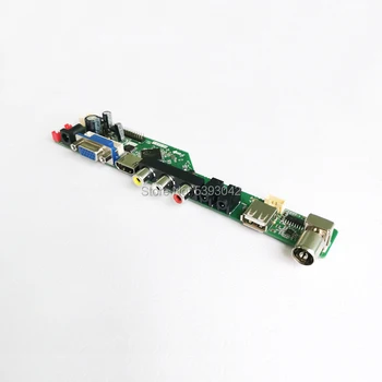Fit LTN154X3-L01/L02/L03/L04/L05/L06/L09/L0A/L0B/L0C/L0D Daljinsko USB, analogna TV 30-Pin LVDS 1CCFL 1280*800 nadzorne plošče za vgradnjo v vozilo