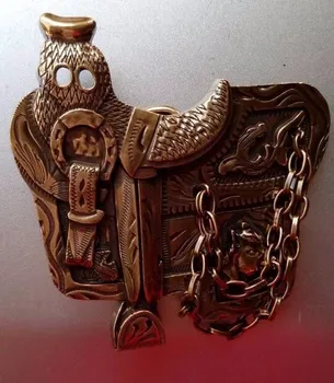 Kavboj Sedlo Podkve Zahodni Konj Vožnja Belt Sponke Bronasto primeren za 4 cm wideth pasu z continous zalogi