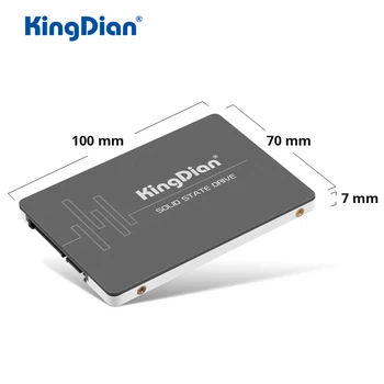 KingDian SSD 240gb SSD SATA SATAIII SSD 2.5 Notranji Pogon ssd Disk Za Prenosnik Namizni Računalnik