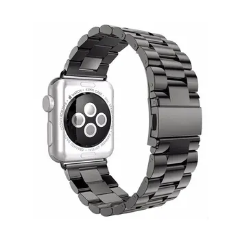 Nerjaveče jeklo, kovinski trak Za Apple Watch 40 mm 44 mm 38 mm 42mm moda watchbands za Apple Gledati serije 4 3 2 1 Watch zapestnica