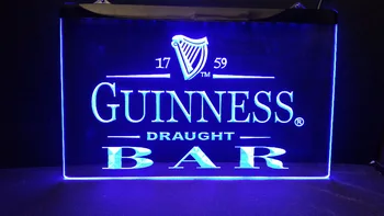 B-13 Guinness Ugreza Pivo NR Bar Pub Klub LED Neon Luči Prijavite doma dekor obrti