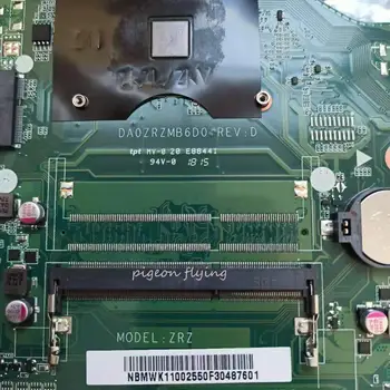 DA0ZRZMB6D0 REV:D za Acer E5-522 motherboard Mainboard ZRZ OPOMBA.MVH11.001 CPU:A4-7210 DDR3 test OK