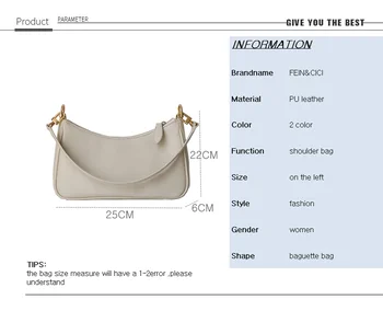 Design torba pod pazduho torba ženske male štruce obliko denarnica z verigo tote torbico bež črna 2020 nova moda