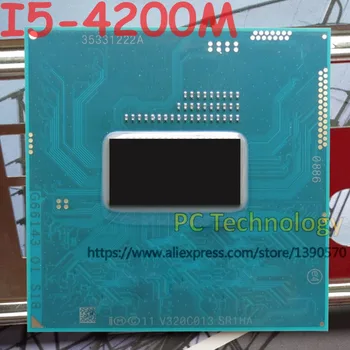 Original Intel Core I5-4200M SR1HA PROCESOR I5 4200M procesor FCPGA946 2.50 GHz-3.10 GHz, 3M Dual core brezplačna dostava