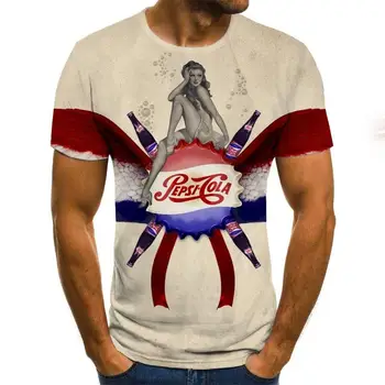 Vroče 2020 Poletje moška T-Shirt Kratek Rokav O-Vratu Moda Kratek Rokav Obleka Anime Vzorec 3D Natisnjeni T-Shirt Veliki Vrh Tee