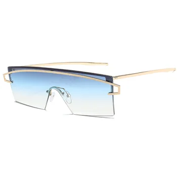 JIYOUOU sončna očala za ženske 2018 Nove HD blagovne znamke Retro očala oculos modna sončna očala Kvadratnih kovinski okvir odtenki UV400 sonce stekla