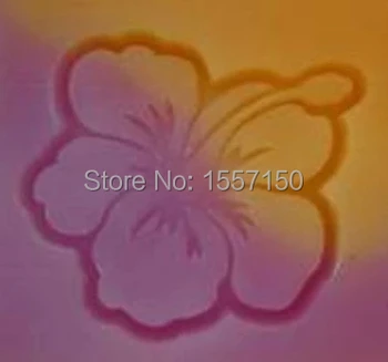 Brezplačna dostava Hibiscus vzorec Mini diy milo žig chaprter pečat 3*3 cm