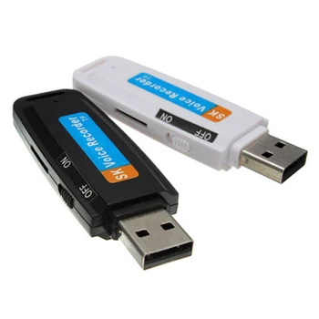 Mini Polnilna U Disk Plastičnih Snemalnik Flash Prenosni Strokovno Podporo Zvoka USB Card Pogona Digitalno Pero