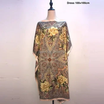 2020 Nove Prihode Afriških Dashiki Cvetje Vzorec Tiskanja Obleko Kratek Rokav Priložnostne Afriške Obleke Za Ženske