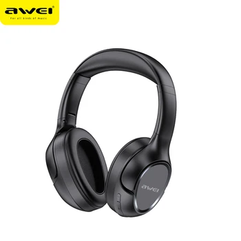Awei A770BL Bluetooth Slušalke Brezžične Slušalke Z Mikrofonom Zložljive HiFi Stereo Podpira TF Kartice 40 mm Gonilnik Za Igralne Glasbe