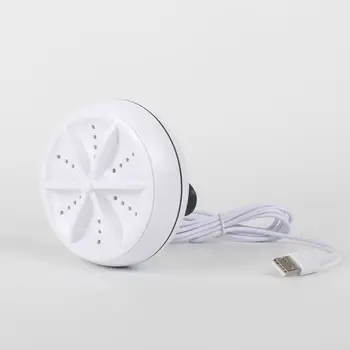 Mini Prenosni Ultrazvočni Turbo Pranje Osebnega Perila Obračanje Pralni stroj, Polnjenje prek kabla USB za Potovanja Poslovanje Doma