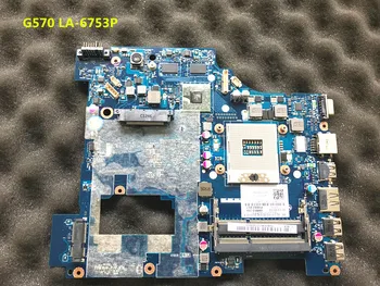 Prenosni računalnik z matično ploščo PIWG2 LA-6753P Primerni Za Lenovo G570 Prenosni PC Mainboard HM65 DDR3 ,postavka NOVA