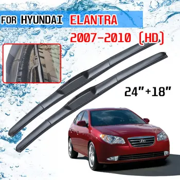 Za Hyundai Elantra 2007 2008 2009 2010 HD Pribor Sprednji brisalci Rezilo Ščetke Brisalci za Avto Rezalnik U J Hook