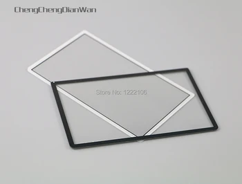 10pcs črno bel Nov Vrh Zgornjega LCD Zaslona Plastični Pokrov Nadomestni Del za 3DS XL / 3DS LL
