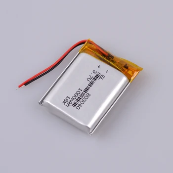 3,7 V 1000mAh 803040 Litij-Polymer Li-Po ionska Baterija za Polnjenje Za Mp3, MP4 MP5 GPS, PSP, mobilni Pocket PC, e-knjige, bluetooth