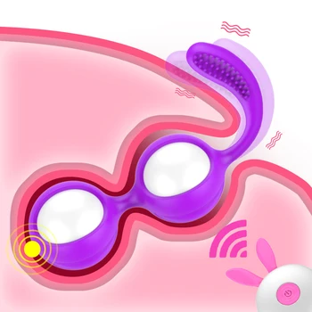 Brezžični Daljinski Vaginalne Žogo 12 Vibracijska frekvenca Skok Jajca Vibrator Sex Igrača Za Ženske Keglove Vaginalne Zaostritev Usposabljanje Žogo