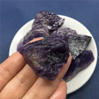 100 g Naravni Kristal Ametist Padle Kamen Rock Quartz Grobo Mineralov Vzorcu Gemstone Reiki Čakro Dekor darilo