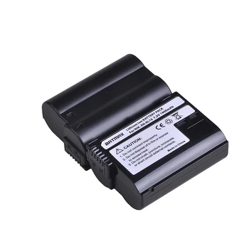 2Pcs EN-EL15 ENEL15 Baterije z baterijo polje za Nikon D7000 V1 D600 D600E D800 D800E D7100 D610 D810 D810A D750 D7200 Z6 Z7