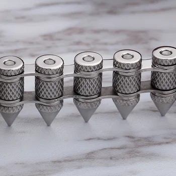 Novo bullet nesramna titana jekla bullet moška zapestnica alternativnih kolo verige nakit