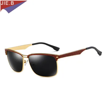 2017 Nova Moda za Moške UV400 Polarizirana premaz sončna Očala moških Vožnje Ogledala oculos Očala sončna Očala za