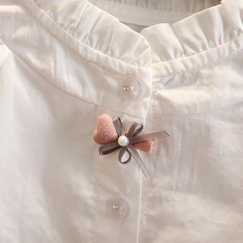 Jeseni Otrok Dekleta Majice Oblačila Korejski Lutka Rokavi Dojencek Bombaž Dolg Rokav Otroci Bluzo Obleko