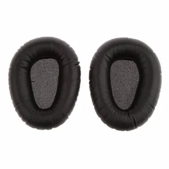 1 Par Black Zamenjava Earpads Blazino Blazinic Pene Uho Blazine Prevleke Skodelice rezervnih Delov za UE6000 UE9000 Slušalke Slušalke