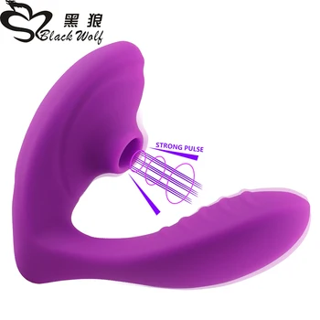 Novo Vagina Sesanju Vibrator 10 Hitrostih Z Vibriranjem Bedak Oralni Seks Sesalna Clitori Stimulacije Ženska Masturbacija Erotično Sex Igrače