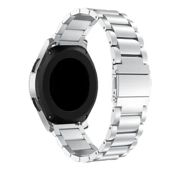 Iz nerjavečega Jekla Watchband Trak za Samsung Galaxy Watch 3 41mm 45mm /Prestavi S3 S2/46mm Zapestnica Band Zamenjava Manšeta Correa