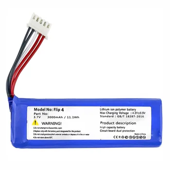 Baterija za JBL Flip 4 Posebna Izdaja Igralec Novo Li Polymer Akumulatorske Akumulator Pack Zamenjava GSP872693 01 3,7 V 3000mAh