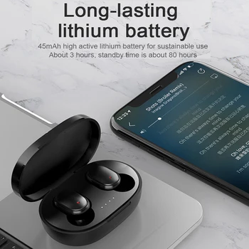 A6s Tws Bluetooth 5.0 Brezžične Slušalke Realnem času Stereo Slušalke Čepkov šumov Z Mic Za Huawei Xiaomi IOS