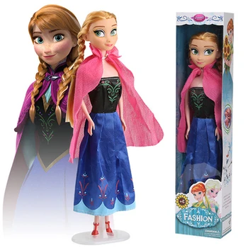 Disney 2020 Nove Otroke Lutke Igrače Princesa Elsa Ana Carttoon Lutka 30 cm, Zamrznjeno, Otroci, Dekleta, Igrače, Darila Za Rojstni dan Otroške Lutke