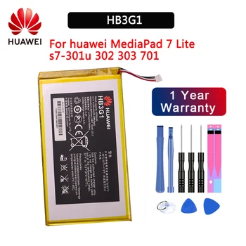 Huawei original HB3G1 4000 mah MediaPad Baterija Za Huawei S7-303 S7-931 T1-701u S7-301w MediaPad 7 Lite s7-301u S7-302