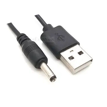 10 kos USB 2.0 Moški DC 3.5x1.35 mm zunanji premer:3,5 mm ID:1.35 mm Moška Moč Priključek za Kabel ( 1m) 500ma