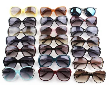 Cubojue 10 Kos/veliko Debelo Ženske sončna Očala Proti Reflektivni sončna Očala za Žensko Prodajo v Veliko UV400 Ženski Odtenki Poceni